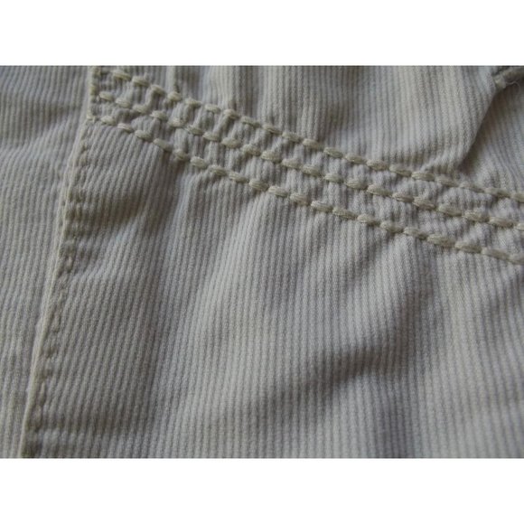 a.n.a. Bermuda Shorts 6 x 11" Inseam low rise khaki beige chino 100% cotton - Picture 4 of 11